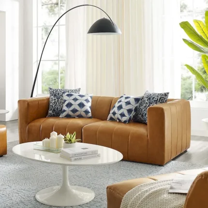 Bartlett Vegan Leather Vegan Leather 2-Piece Loveseat